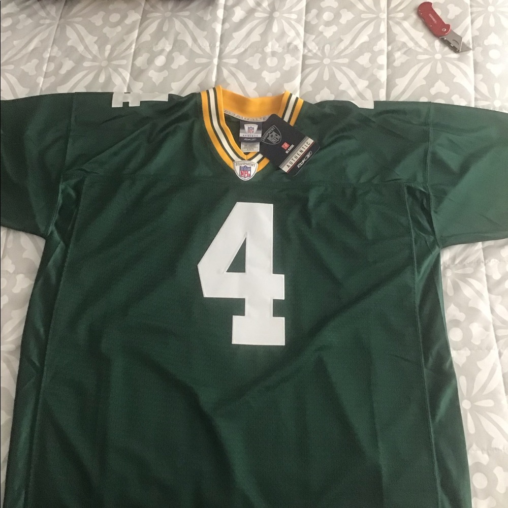 Brett Favre Reebok Premier Jersey Packers